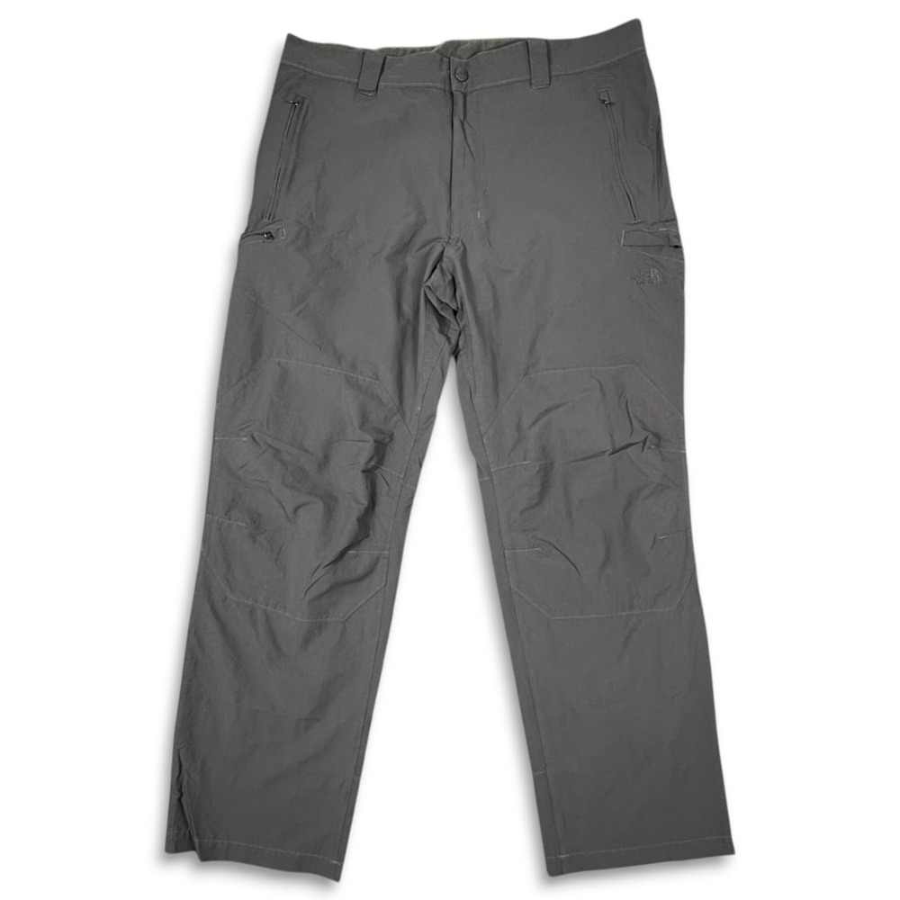The North Face Hiking Pants Mens 38 Gray Gorpcore Paramount Peak Ripstop Nylon